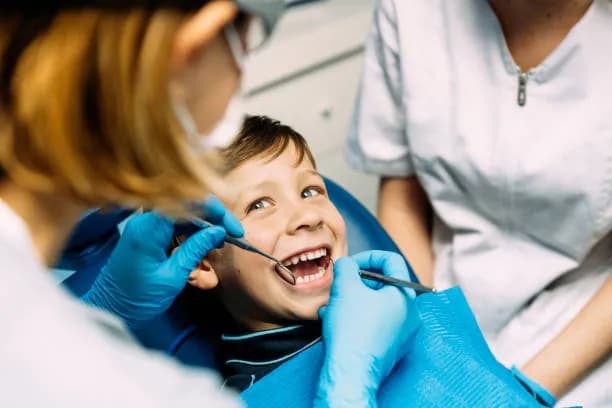 Pediatric dental cleanings and exams at Mt. Brushmore Pediatric Dentistry in Hamilton, NJ